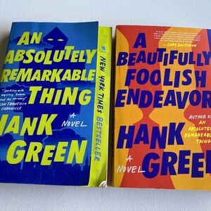 Hank Green novels set of 2